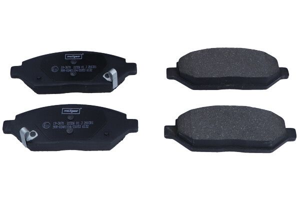 Brake Pad Set, disc brake MAXGEAR 19-3670