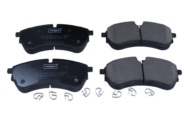 Brake Pad Set, disc brake MAXGEAR 19-3678