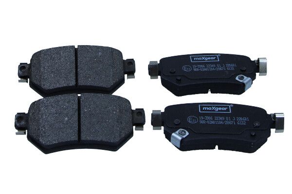 Brake Pad Set, disc brake MAXGEAR 19-3906