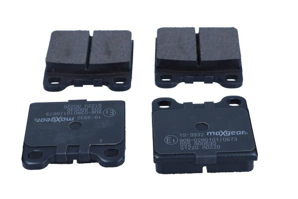 Brake Pad Set, disc brake MAXGEAR 19-3932