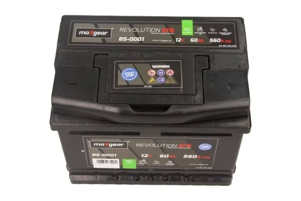 Стартерний акумулятор MAXGEAR 85-0001