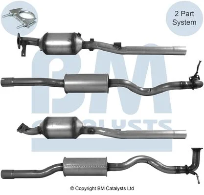 Suodžių / kietųjų dalelių filtras, išmetimo sistema BM Catalysts BM11694H