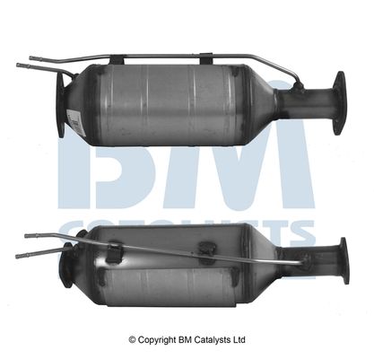 Suodžių / kietųjų dalelių filtras, išmetimo sistema BM Catalysts BM11006