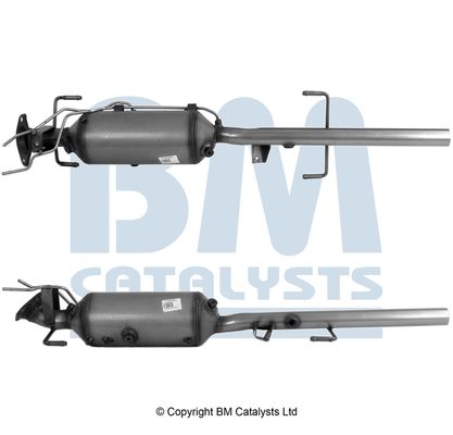 Протисажний/пиловий фільтр, система відведення ВГ BM Catalysts BM11015H
