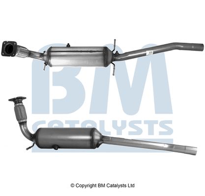 Suodžių / kietųjų dalelių filtras, išmetimo sistema BM Catalysts BM11045H