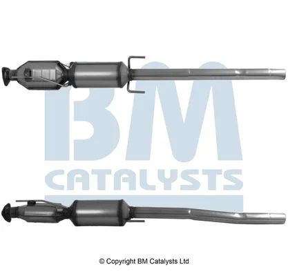 Suodžių / kietųjų dalelių filtras, išmetimo sistema BM Catalysts BM11102H