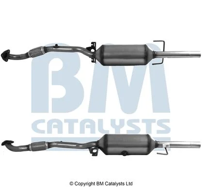 Suodžių / kietųjų dalelių filtras, išmetimo sistema BM Catalysts BM11154H