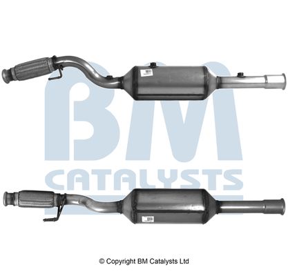 Suodžių / kietųjų dalelių filtras, išmetimo sistema BM Catalysts BM11247H