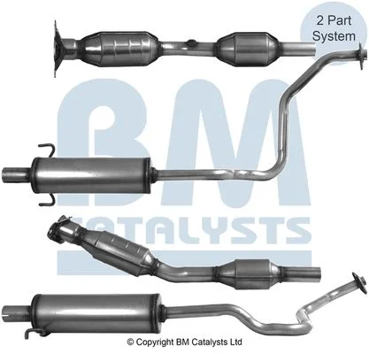 Katalizatoriaus keitiklis BM CATALYSTS BM91617H