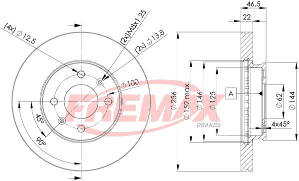 Brake Disc FREMAX BD-5101