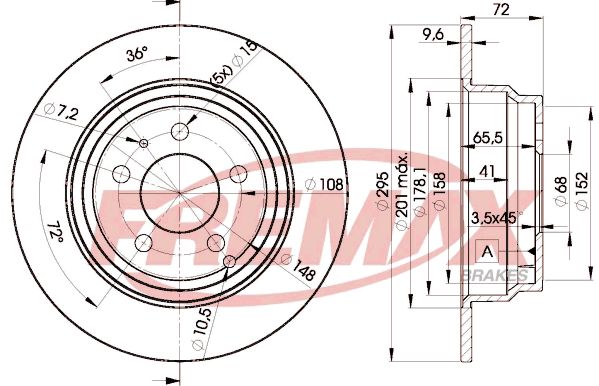 Brake Disc FREMAX BD-7940