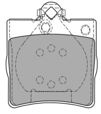 Brake Pad Set, disc brake FREMAX FBP-1139