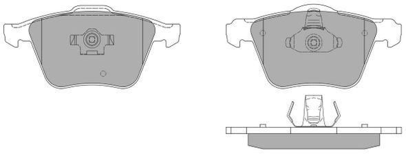 Brake Pad Set, disc brake FREMAX FBP-1503