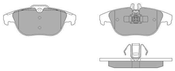 Brake Pad Set, disc brake FREMAX FBP-1572