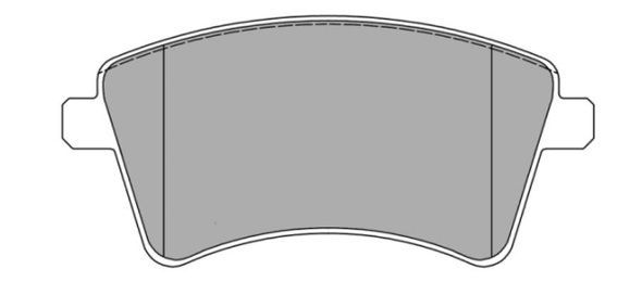 Brake Pad Set, disc brake FREMAX FBP-1582