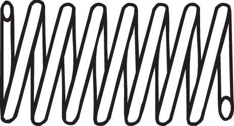 Spring, exhaust pipe BOSAL 251-003