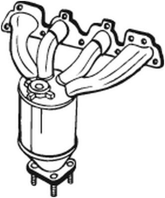 Catalytic Converter BOSAL 090-735