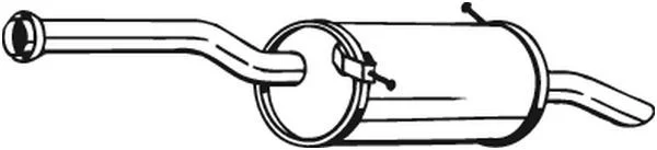 Galinis duslintuvas BOSAL 135-101