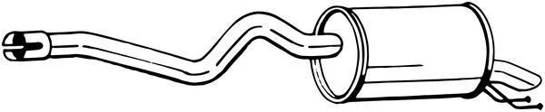 Galinis duslintuvas BOSAL 148-205