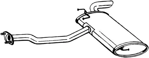 Rear Muffler BOSAL 165-059