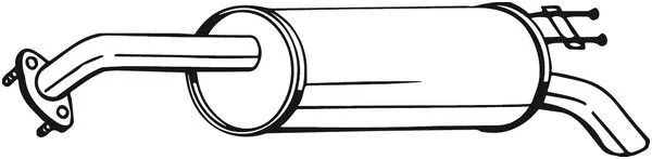 Rear Muffler BOSAL 169-041