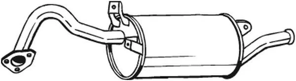 Galinis duslintuvas BOSAL 177-159