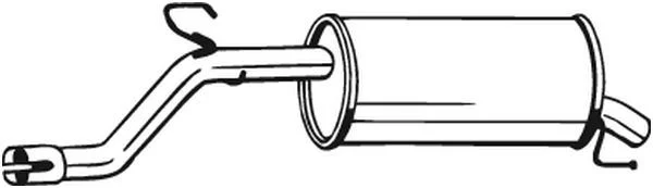 Глушник BOSAL 185-189