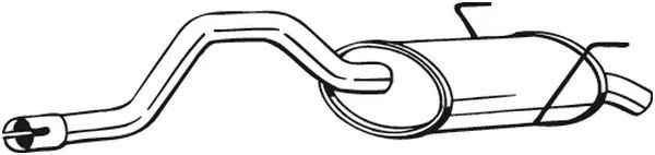 Galinis duslintuvas BOSAL 200-161