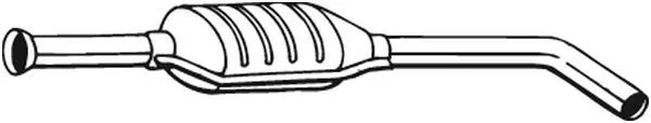 Vidurinis duslintuvas BOSAL 200-303