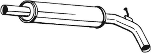 Проміжний глушник BOSAL 227-109
