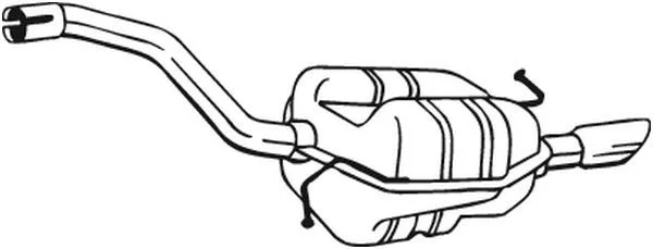 Глушник BOSAL 233-205