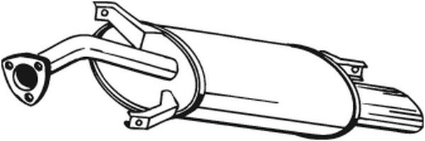 Galinis duslintuvas BOSAL 235-135