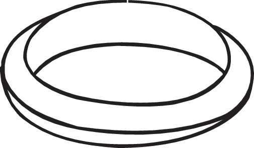 Gasket, exhaust pipe BOSAL 256-861