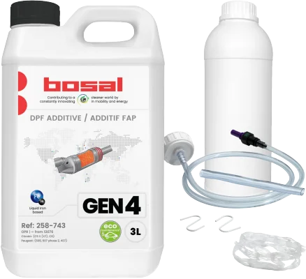 Priedas, suodžių / dalelių filtro regeneracija BOSAL 258-743