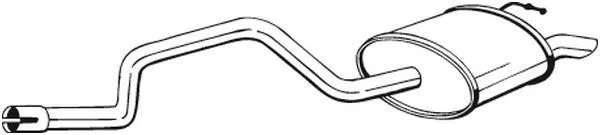 Galinis duslintuvas BOSAL 279-065