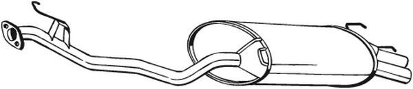 Silenciador Traseiro BOSAL 279-513