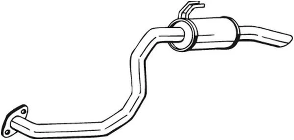 Galinis duslintuvas BOSAL 281-653