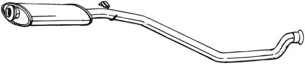 Vidurinis duslintuvas BOSAL 282-849