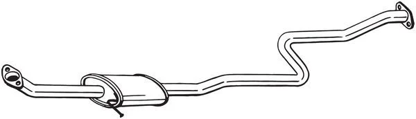 Centre Muffler BOSAL 284-705
