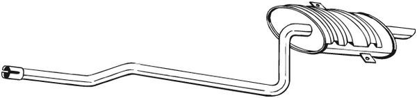 Silenciador Traseiro BOSAL 285-415