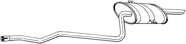 Silenciador Traseiro BOSAL 286-465