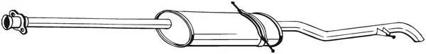 Galinis duslintuvas BOSAL 289023