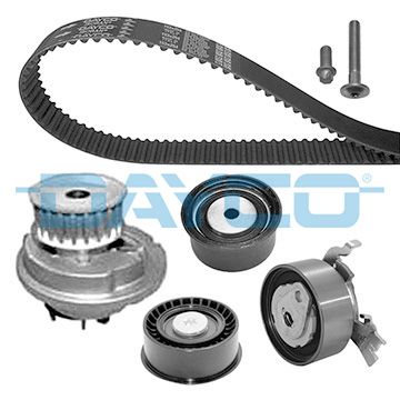 Water Pump & Timing Belt Kit DAYCO KTBWP3082