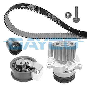 Water Pump & Timing Belt Kit DAYCO KTBWP3423