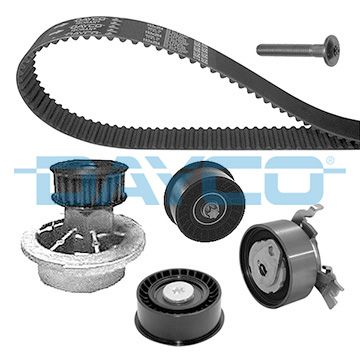 Water Pump & Timing Belt Kit DAYCO KTBWP3611