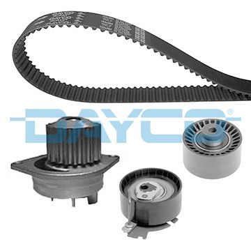 Water Pump & Timing Belt Kit DAYCO KTBWP4170