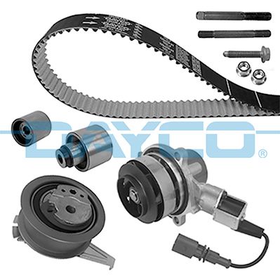 Water Pump & Timing Belt Kit DAYCO KTBWP8841