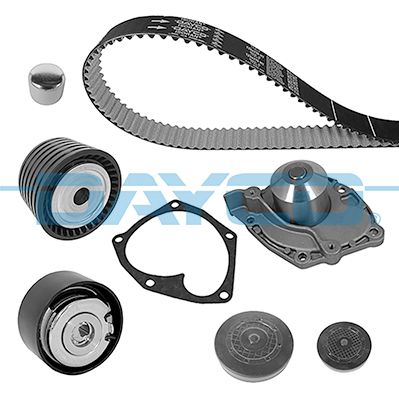 Water Pump & Timing Belt Kit DAYCO KTBWP8990