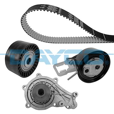 Water Pump & Timing Belt Kit DAYCO KTBWP9170