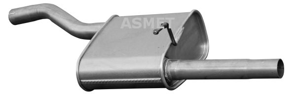 Rear Muffler ASMET 07.136